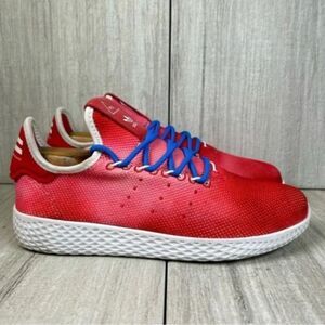 Adidas Pharrell Williams Tennis HU Holis Festival Scarlet Cloud Knit Mens Size 7